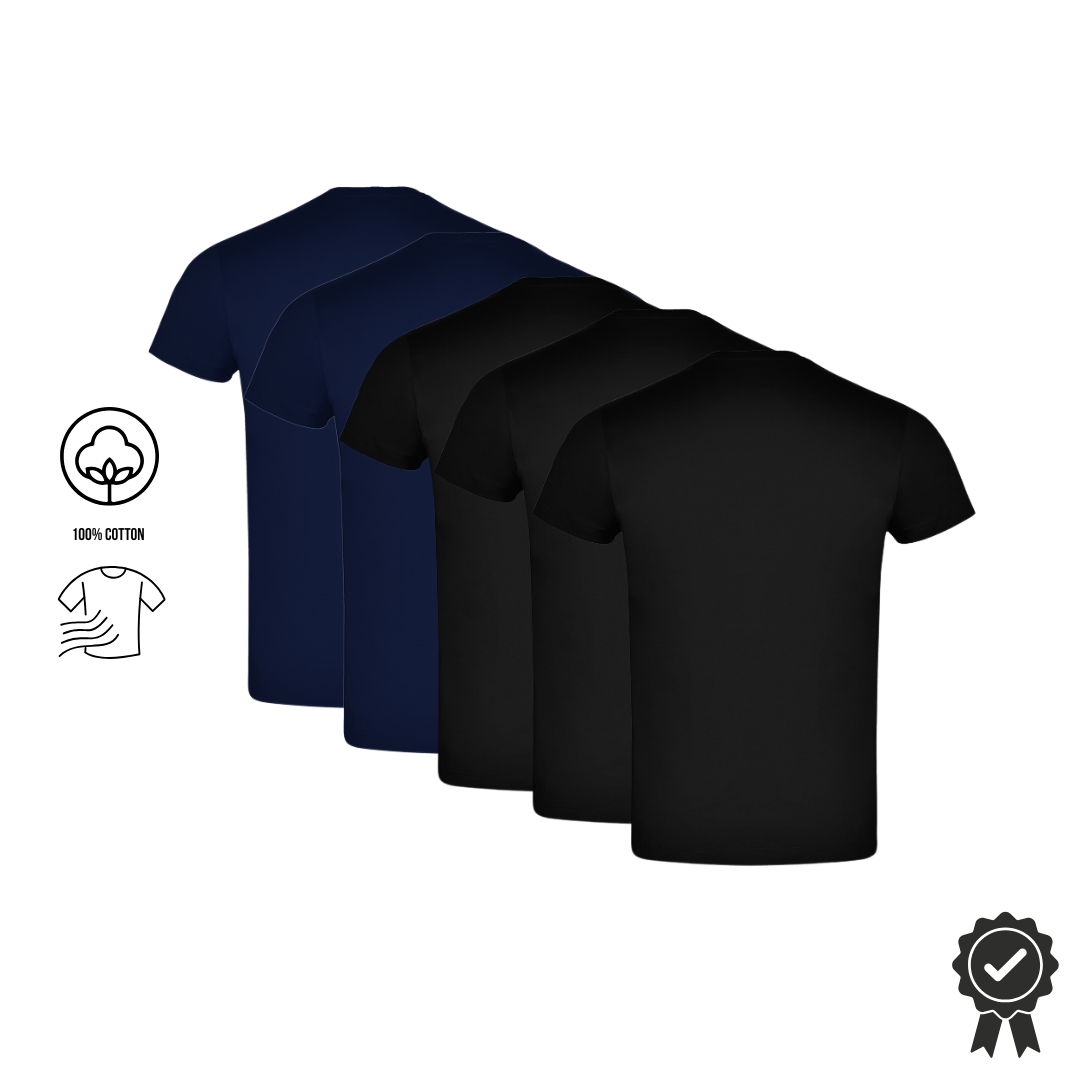 5er SET Atomi T-Shirts