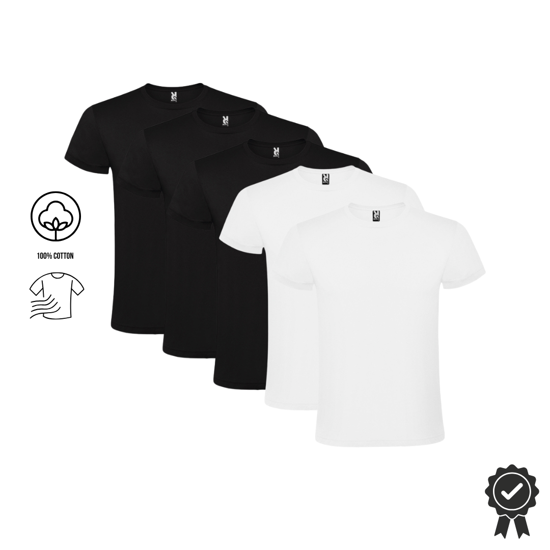 5er SET Atomi T-Shirts